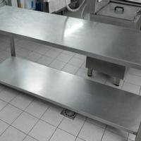 BANCO DA LAVORO IN ACCIAIO INOX