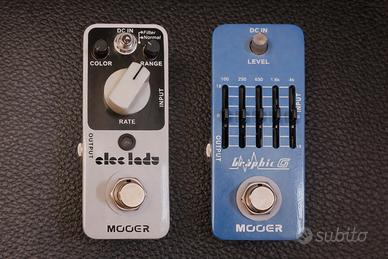 Mooer Elec Lady + Graphic G + connettore Jack