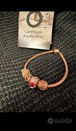 Braccialetto oro rosa Pandora