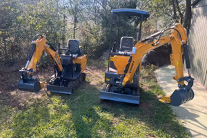 Miniescavatore nuovo 8 e 12 quintali