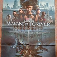 wakanda forever - poster cinema 