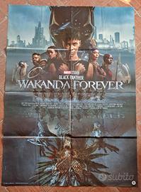 wakanda forever - poster cinema 