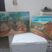 quadri dipinti  a mano su tela \