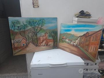 quadri dipinti  a mano su tela \
