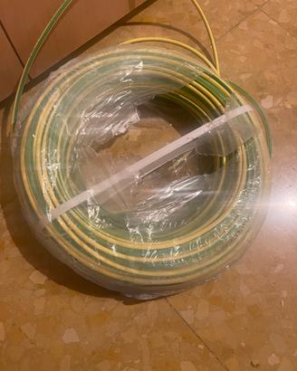 Cavo elettrico giallo-verde FG17 - 16 mmq - 60 mt.