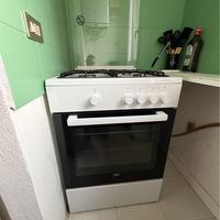 Cucina Fornello a gas + Forno Elettrico
