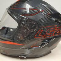 Casco full carbon LS2 come nuovo