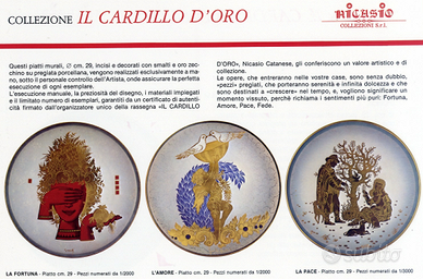 Nicasio Catanese Cardillo d'oro Sentimenti Uomo