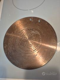 Piastra per padelle normali su piano ad induzione 