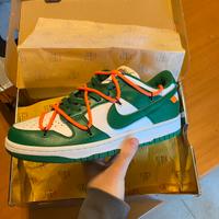 Nike Dunk x Off White - Pine Green