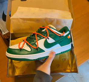 Nike Dunk x Off White - Pine Green
