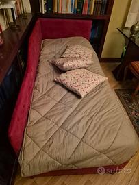 Letto singolo ad angolo