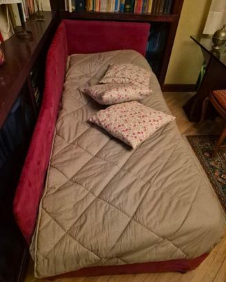 Letto singolo ad angolo