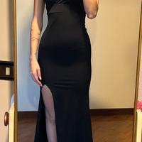 Tubino lungo nero elegante VERHITAS