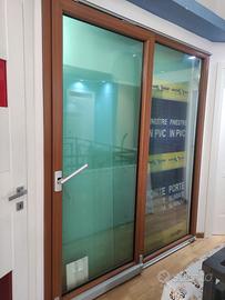 PORTA FINESTRA SCORREVOLE TRASLANTE IN PVC