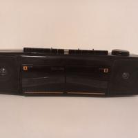 Stereo radio Philips vintage doppia musicassetta