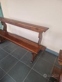 panchine in legno