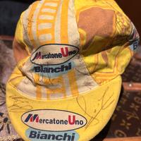 Capellino autografato Team Mercatone Uno Pantani