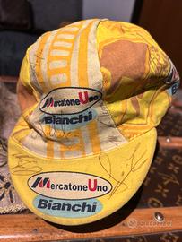 Capellino autografato Team Mercatone Uno Pantani