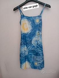 Vestito fantasia van gogh