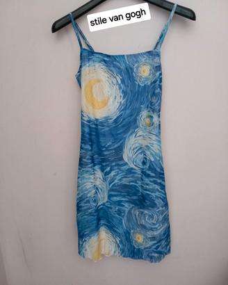 Vestito fantasia van gogh