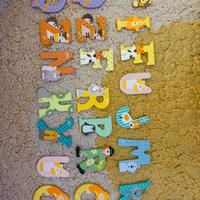 Trudi lettere in legno