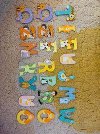 Trudi lettere in legno