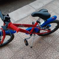 Bicicletta spiderman