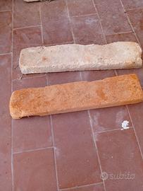 Listelli in cotto mod.mattone segato anticato