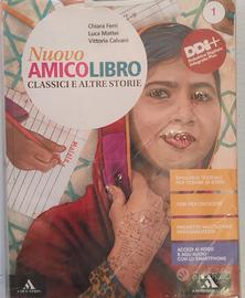 Libro Scuola Media Nuovo amico libro. Con epica