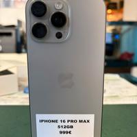 Iphone 16 pro max 512gb super promo