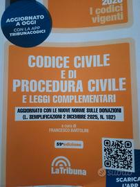 Codice Civile, Procedura Civile + Leggi 2026