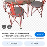 tavolo con sedie