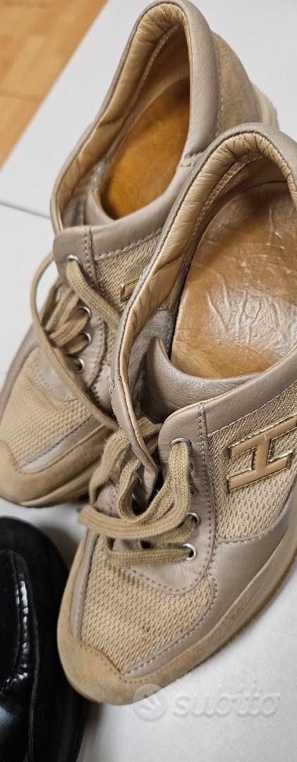 Scarpe gomma alta hogan 35 Abbigliamento e Accessori In vendita a Bari