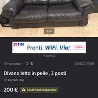 Divano letto