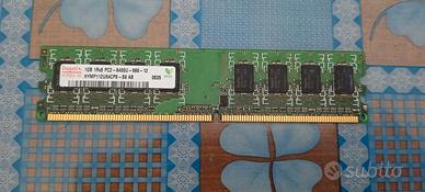 Hynix Memoria Ram 1 GB DDR2 PC2-6400U HYMP112U64CP