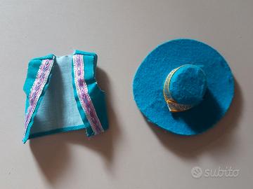 Gilet + cappello barbie Nia Western Fun (1989)