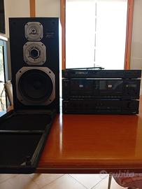 Sistema Hi-Fi vintage completo Technics