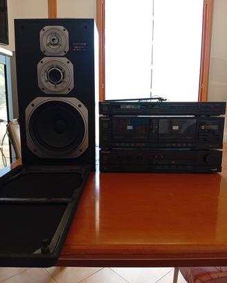 Sistema Hi-Fi vintage completo Technics