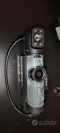 dashcam telecamera doppia con diplay LCD