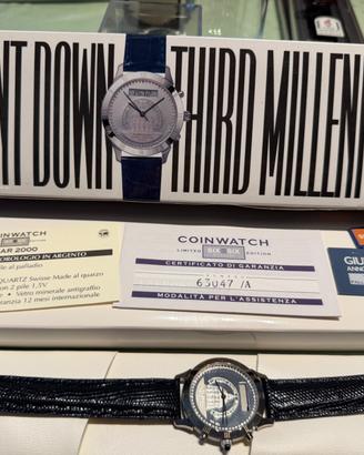 Orologio Coinwatch Giubileo Anno 2000 - Argento 92