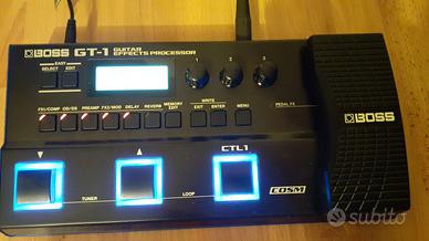 Boss GT-1 Pedaliera Multieffetto per chitarra
