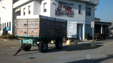 Carro agricolo ribaltabile omologato