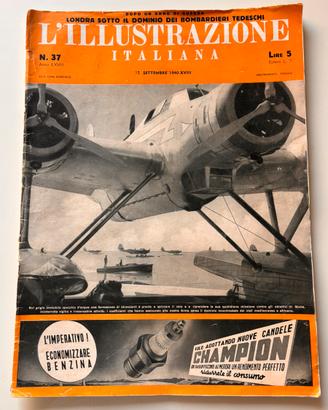 Rivista L'Illustrazione Italiana 1940