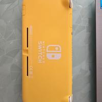 Nintendo switch lite gialla