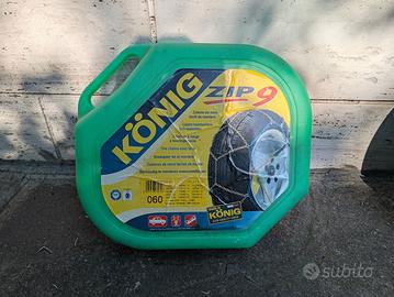 Catene da neve Konig Zip9 misura 060 nuove