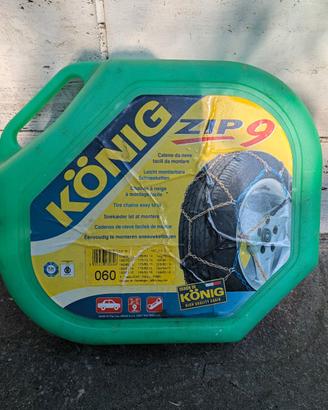 Catene da neve Konig Zip9 misura 060 nuove