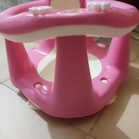 ok baby seggiolino doccia rosa 