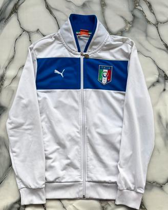 Felpa Con Zip Italia Anno 2009/2010