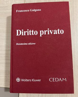 Diritto privato Galgano